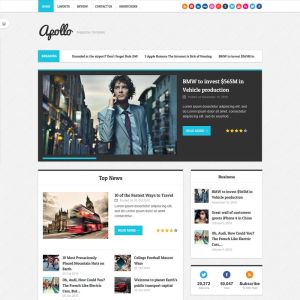 Apollo, stile Magazine per moderni giornali on line
