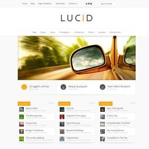 Lucid, tema WordPress per magazine e newspaper