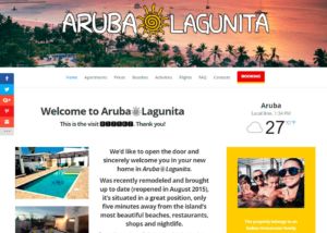 Sito per vacanze affitti turistici isola di Aruba